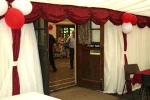 Wedding marquee